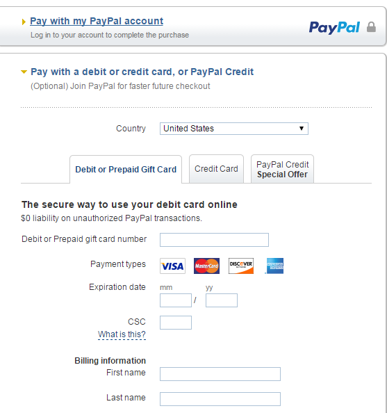 How to pay without creating a PayPal account | Online file conversion blog