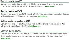 audio file types