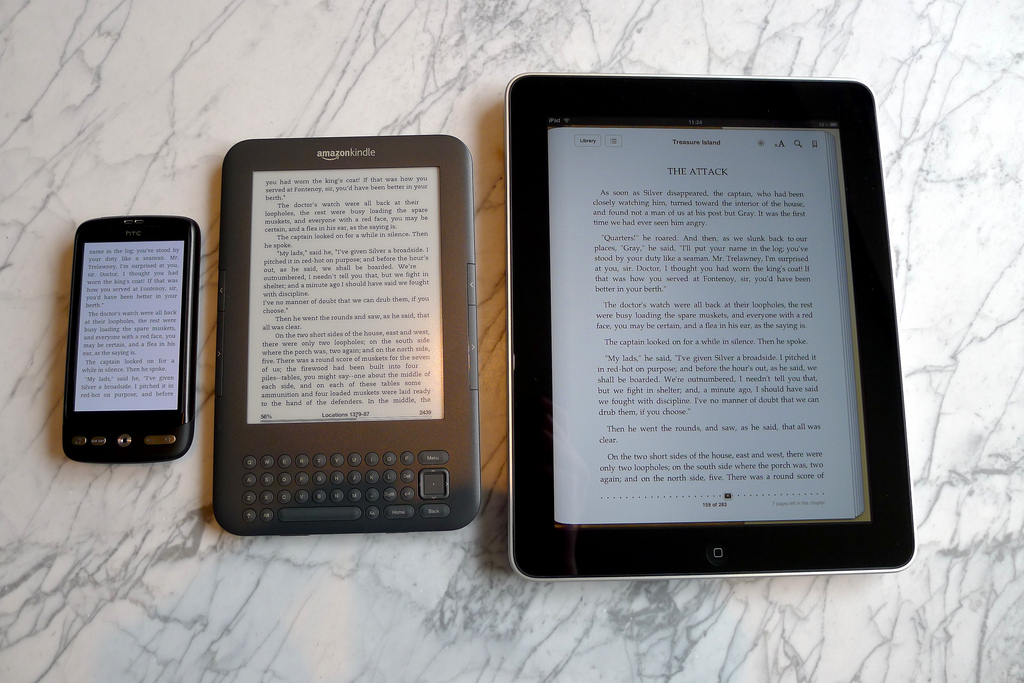 kindle file format support