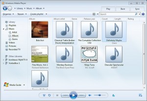 windows media player file types