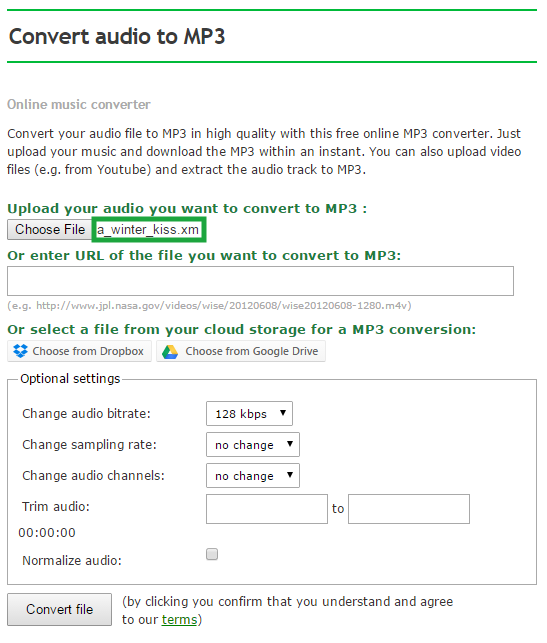 Convert Tracker Music Files To Mp3 Online File Conversion Blog