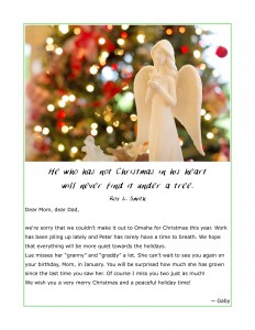 Christmas Letter