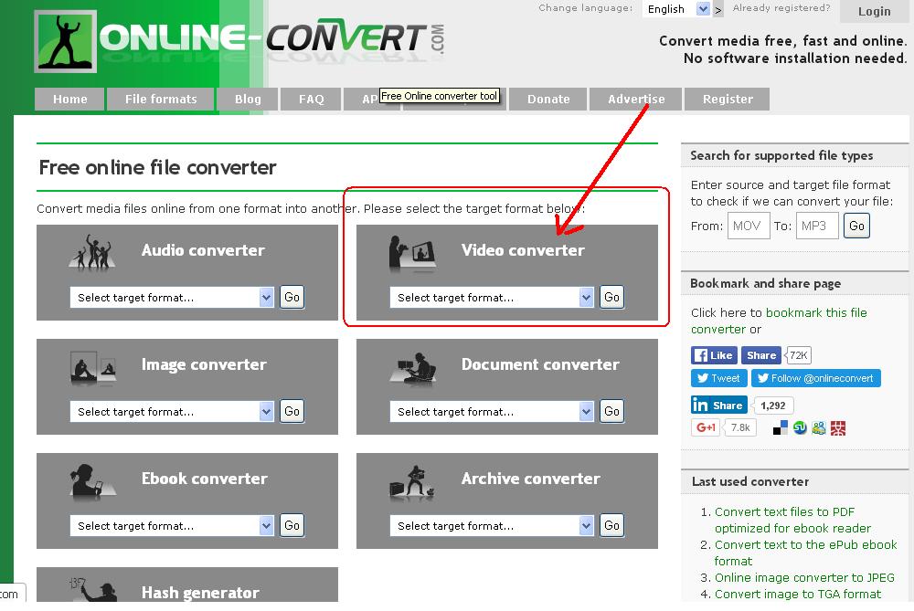 Online Converter - Convert Video, Audio, Image, PDF