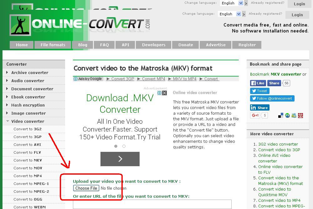 How to convert to MKV file format easily