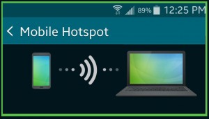 See how to turn your smartphone into a wi-fi hot spot
