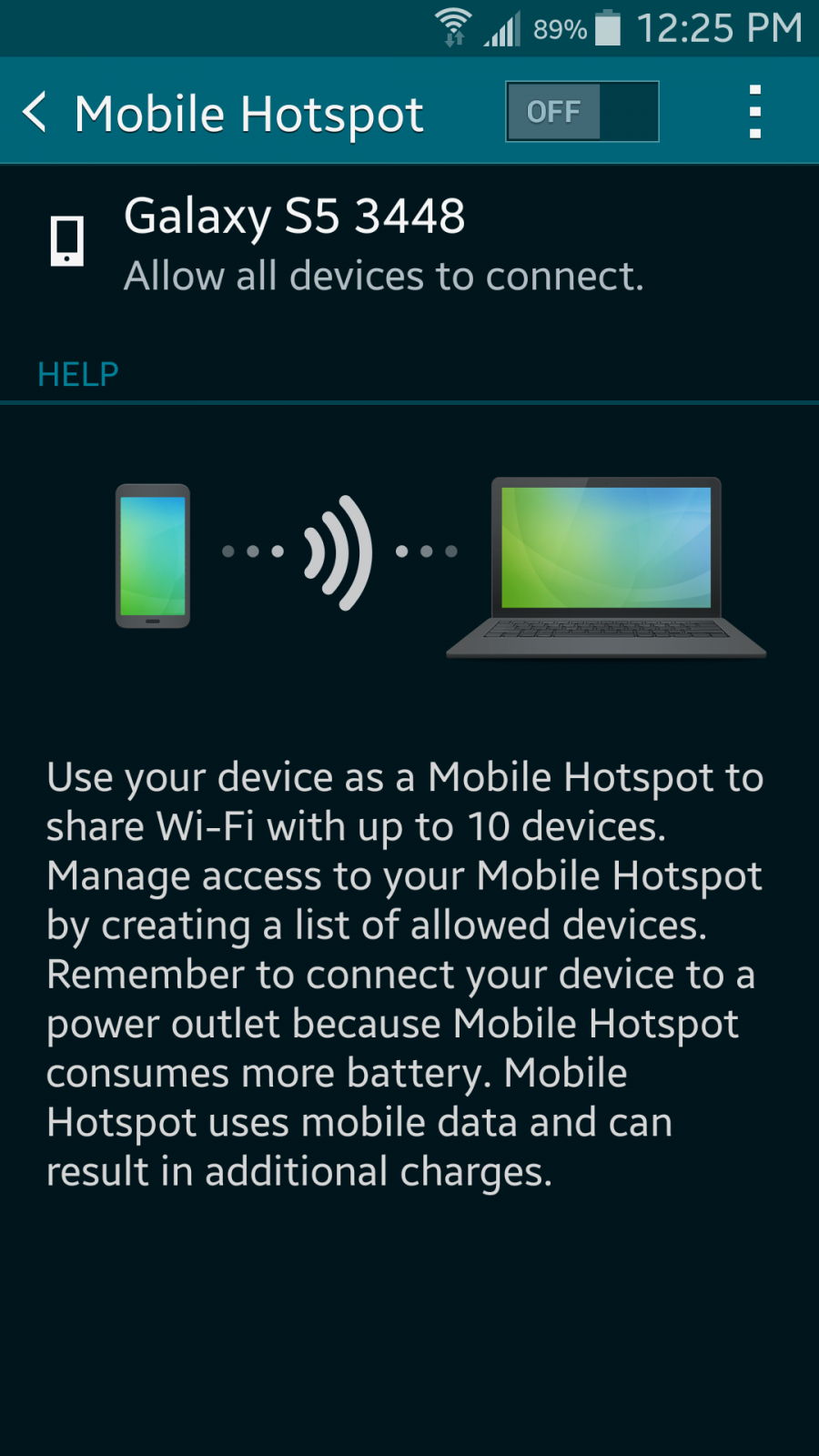 use my mac as a hotspot for my phone