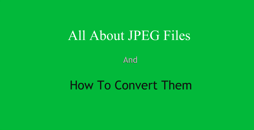 What Are JPEG Files & How To Convert Them