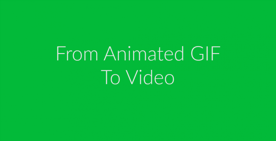 turn video into animated gif