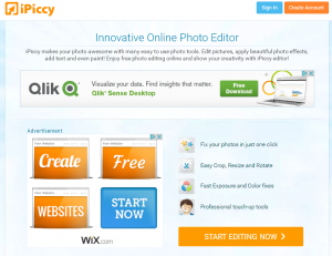 Free Online Photo Editing Tool - iPiccy
