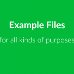 Example Files