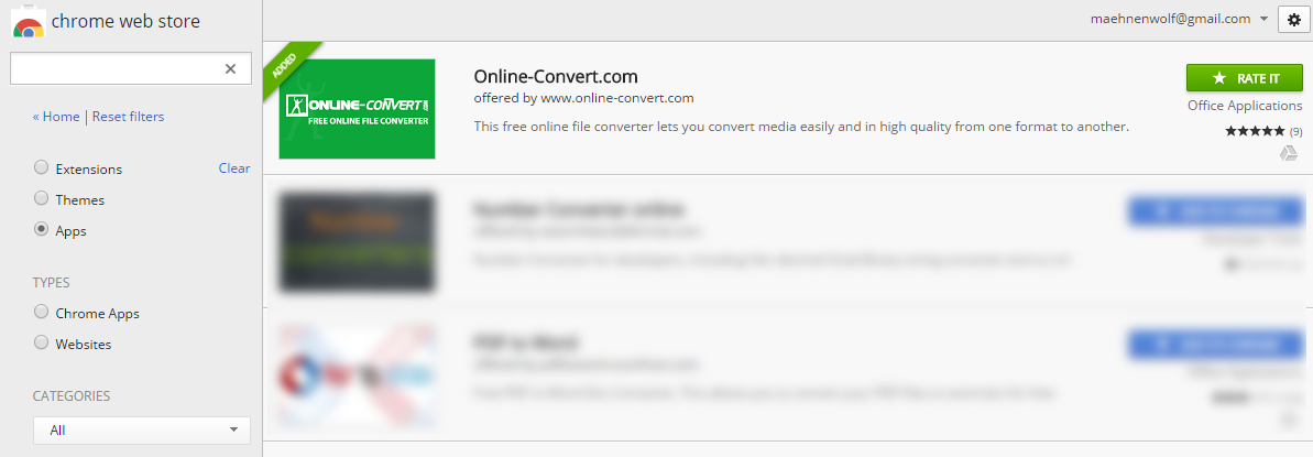 All About The Online Convert Google Chrome App Online file