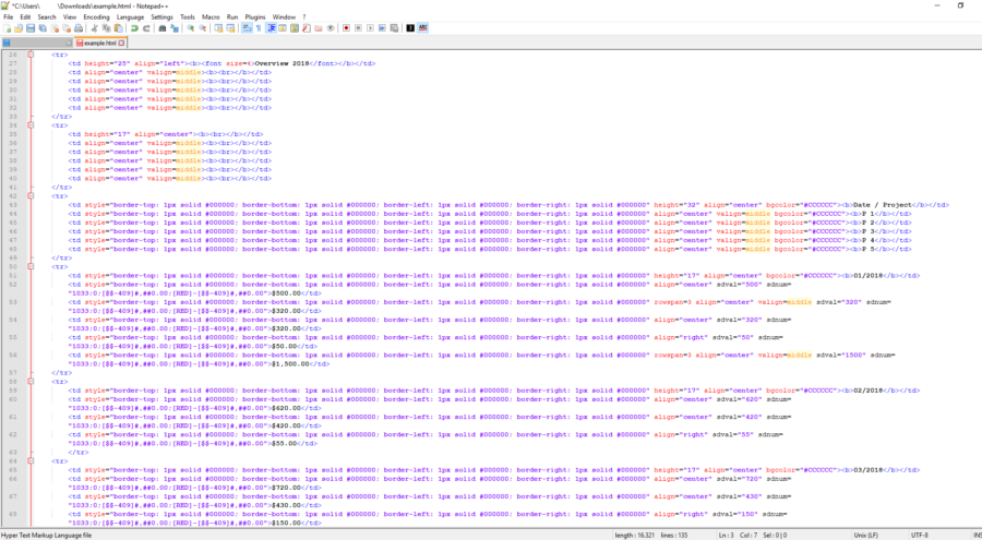 Create HTML Tables Easily [Tutorial] | Online file conversion blog