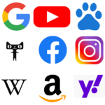 Examples of popular favicons