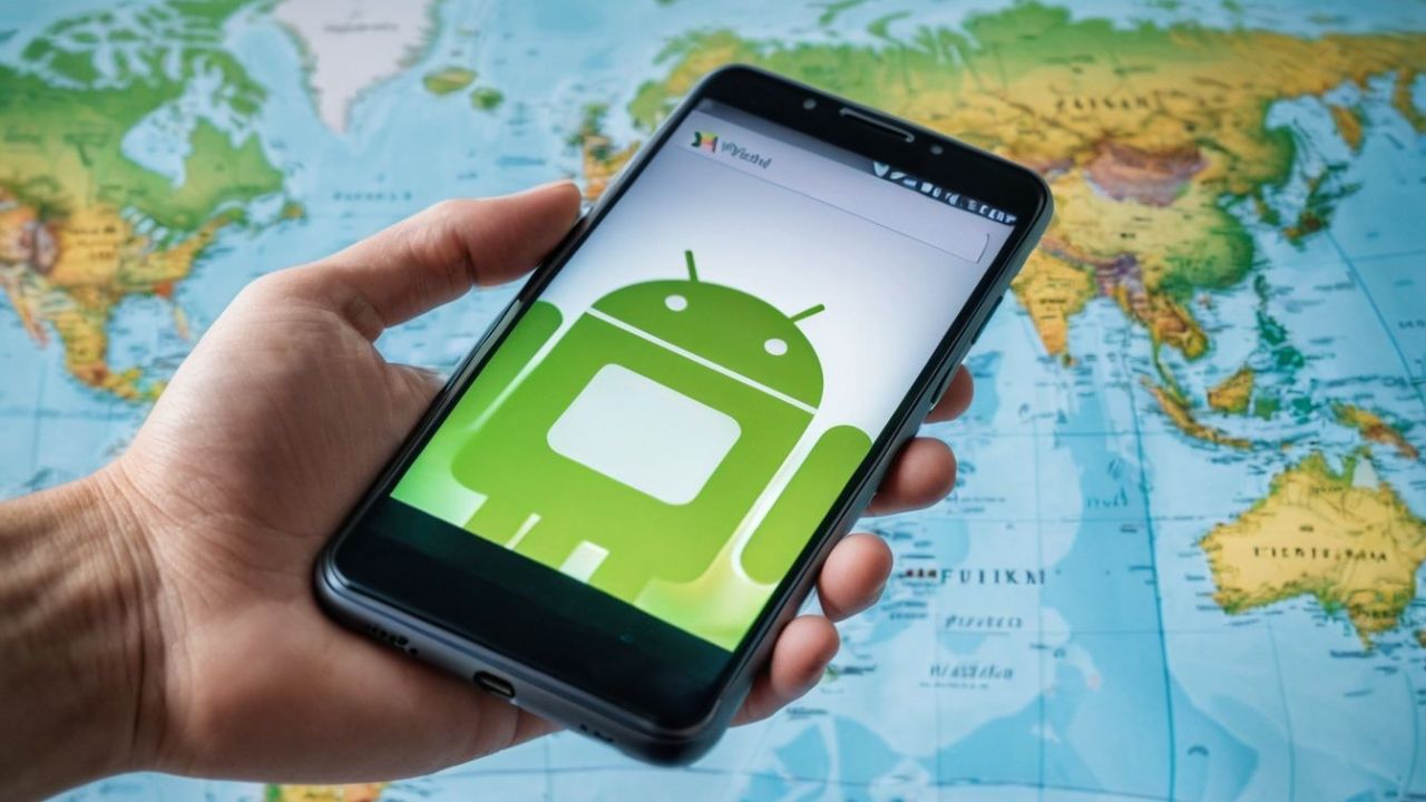 A person holding an Android mobile; how to better use Chrome for Android