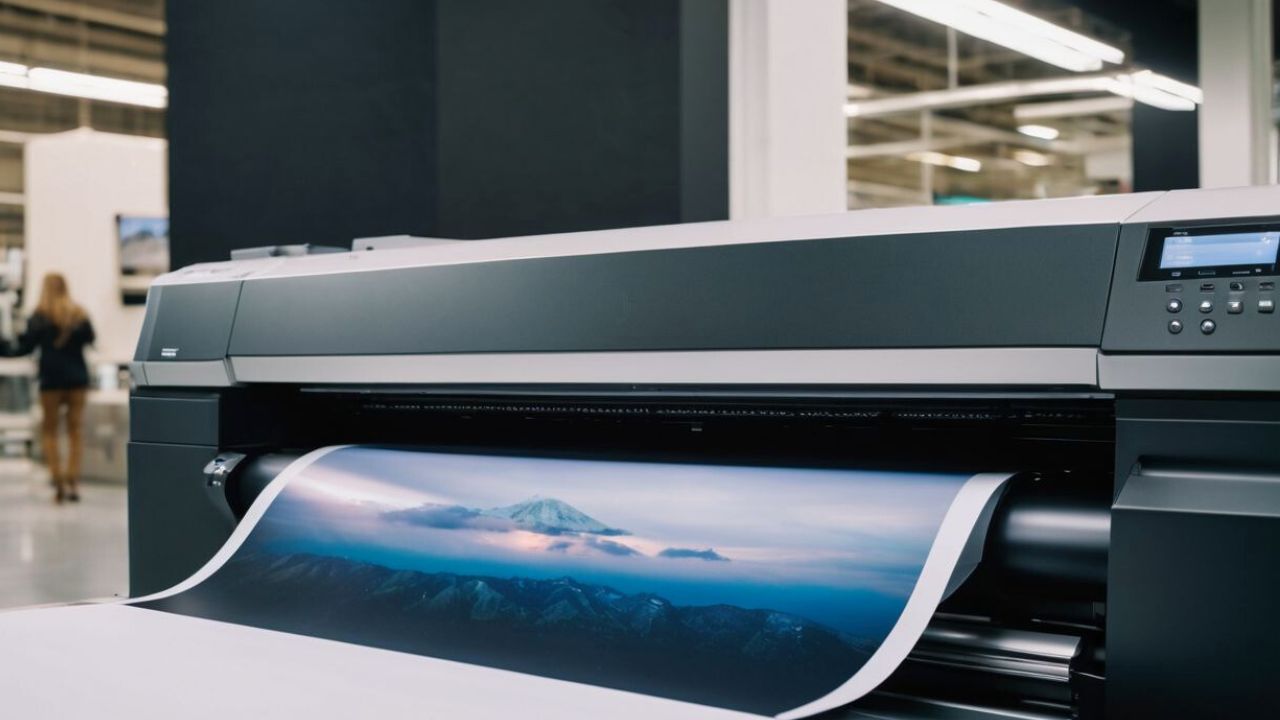 Big printer. The best type for ordering prints.