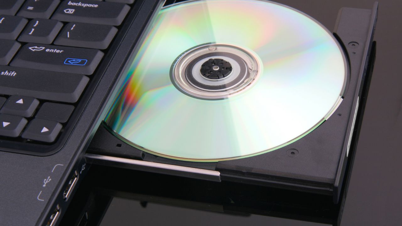 CD in a CD drive. Convert CDA to MP3.