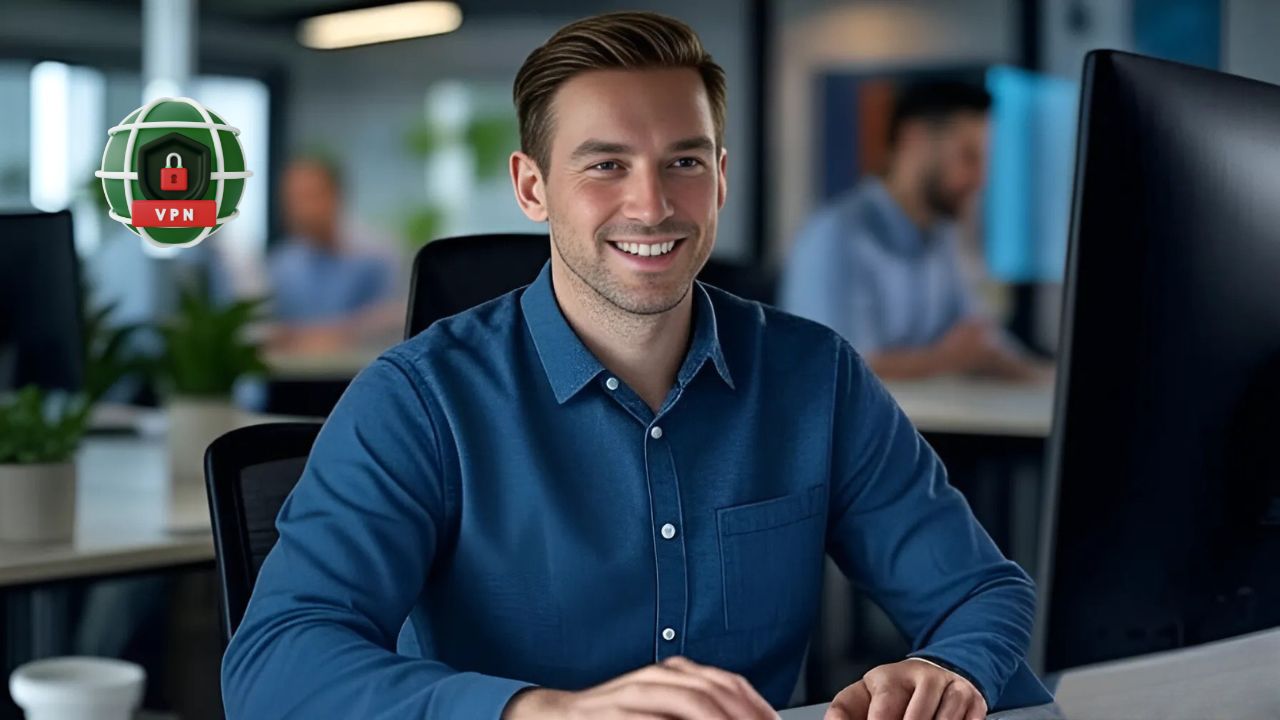Man using a VPN on his PC - 5 Essential Devices Where You Should Install a VPN